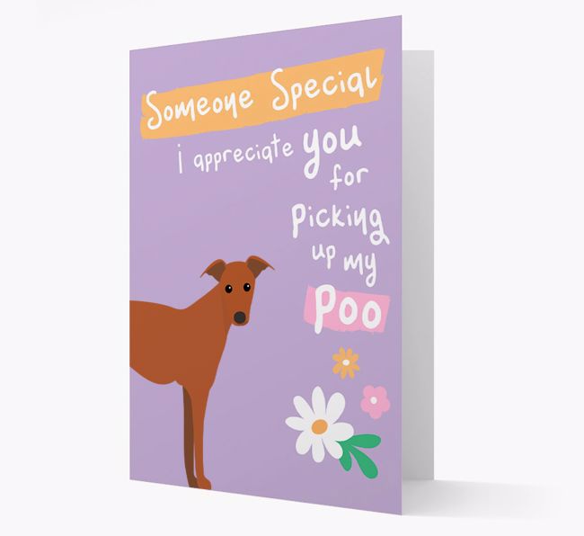 'Someone Special' - Personalized {breedFullName} Card