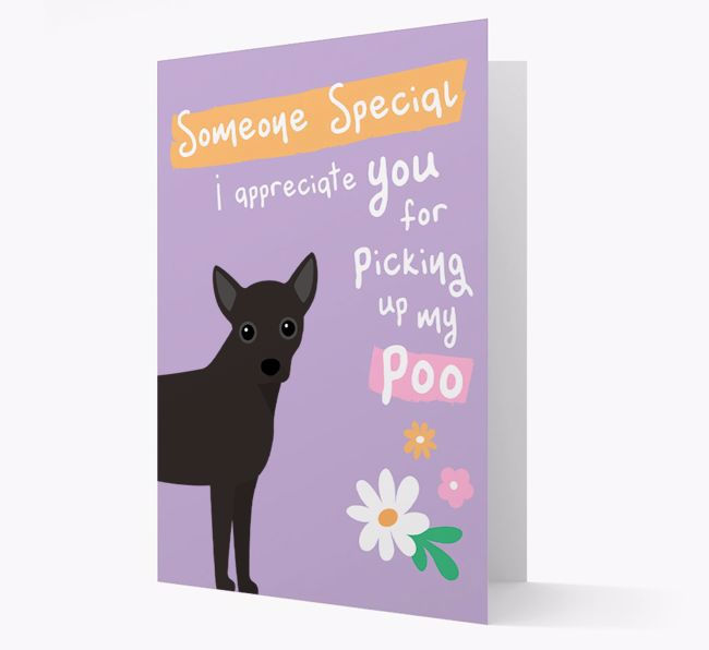 'Someone Special' - Personalised {breedFullName} Card