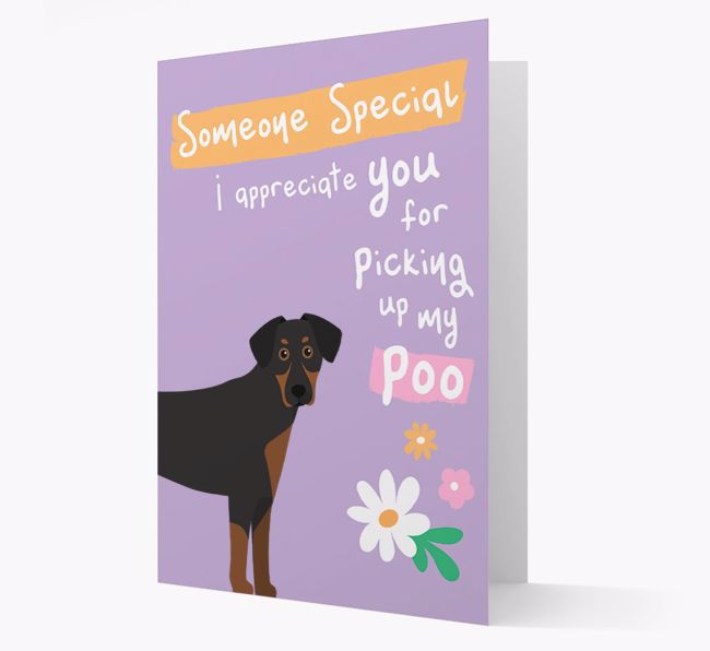 'Someone Special' - Personalised {breedFullName} Card