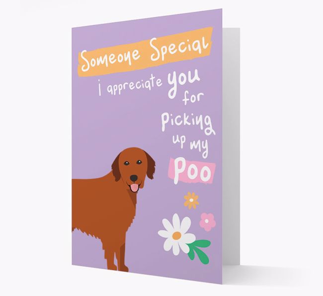 'Someone Special' - Personalized {breedFullName} Card