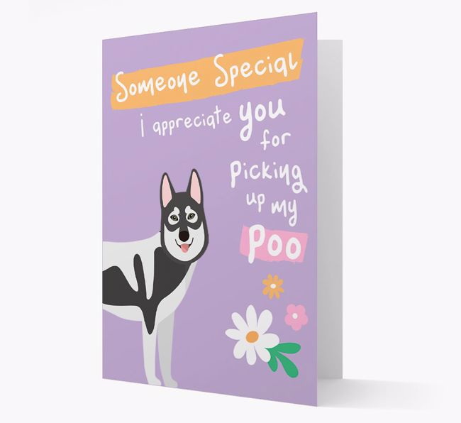 'Someone Special' - Personalised {breedFullName} Card