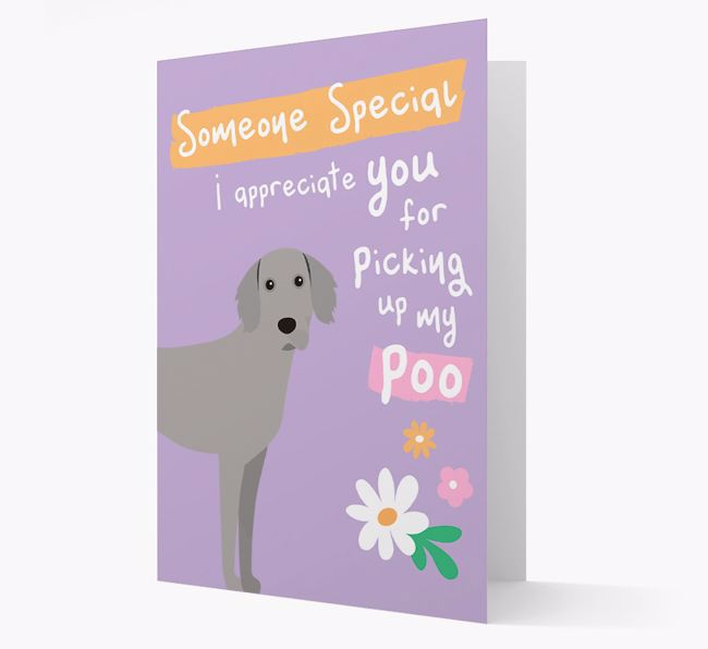 'Someone Special' - Personalised {breedFullName} Card