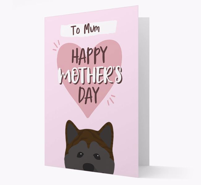 'Happy Mother's Day' - Personalised {breedFullName} Card