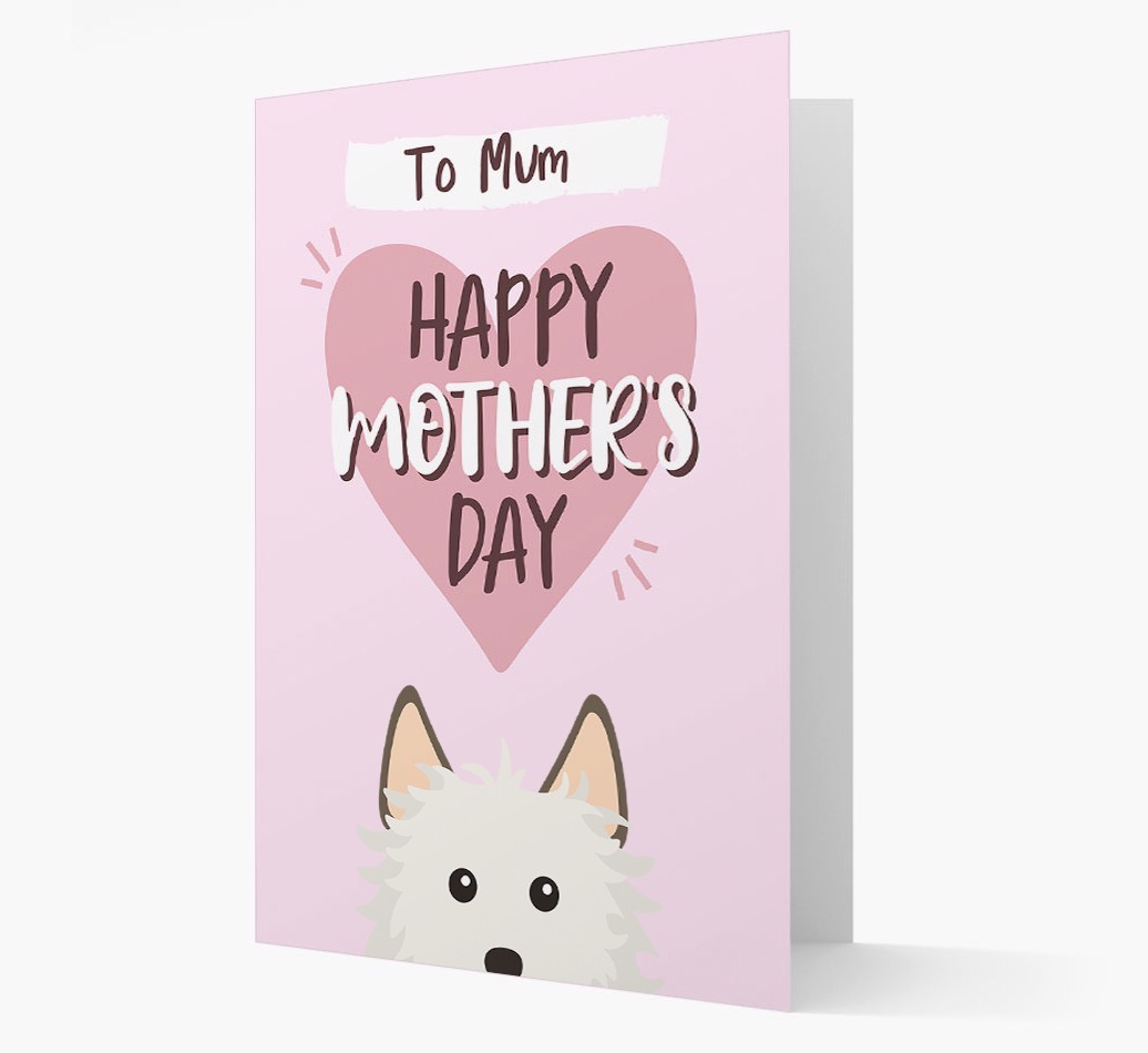 'Happy Mother's Day' - Personalised {breedFullName} Card