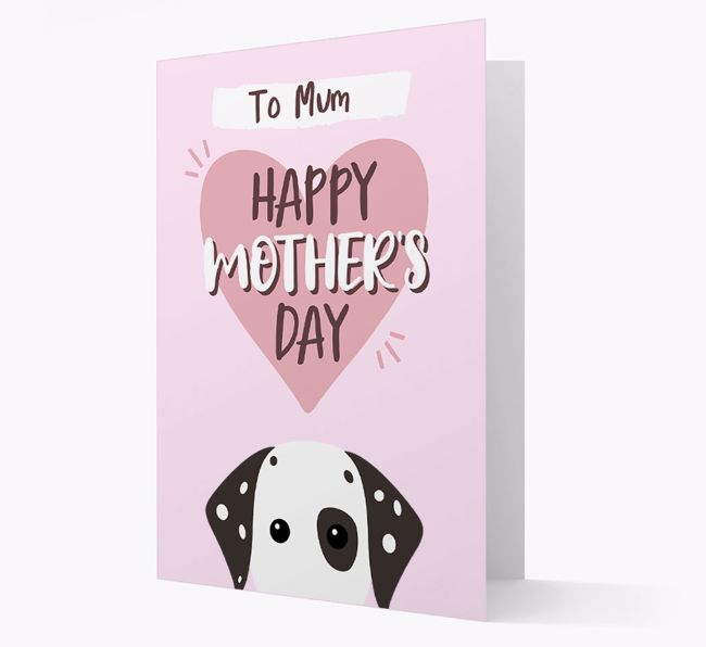 'Happy Mother's Day' - Personalised {breedFullName} Card