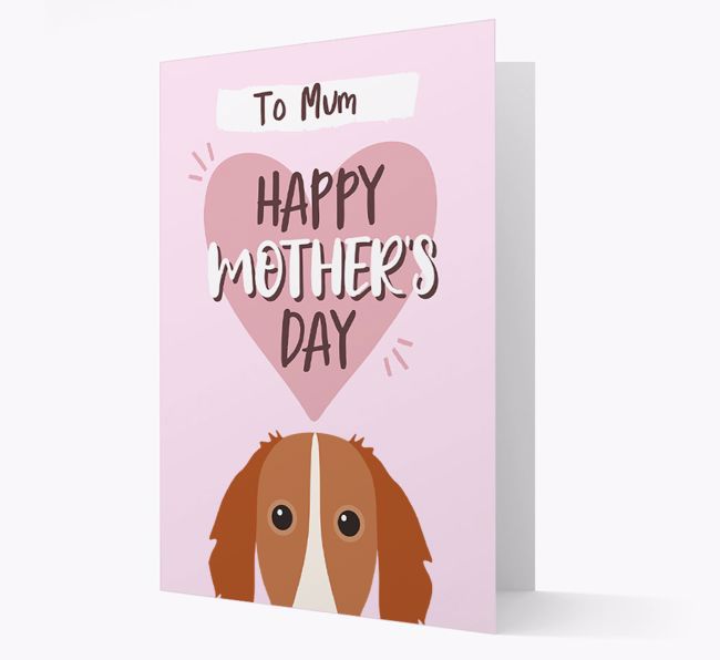 'Happy Mother's Day' - Personalised {breedFullName} Card