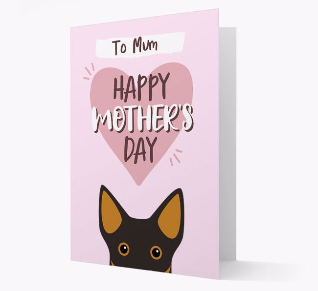 'Happy Mother's Day' - Personalised {breedFullName} Card