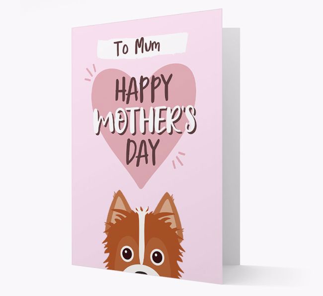 'Happy Mother's Day' - Personalised {breedFullName} Card