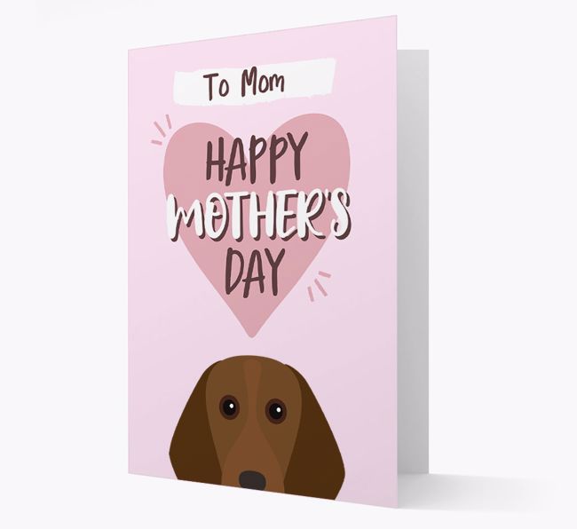 'Happy Mother's Day' - Personalized {breedFullName} Card