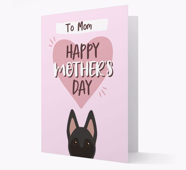 'Happy Mother's Day' - Personalized {breedFullName} Card