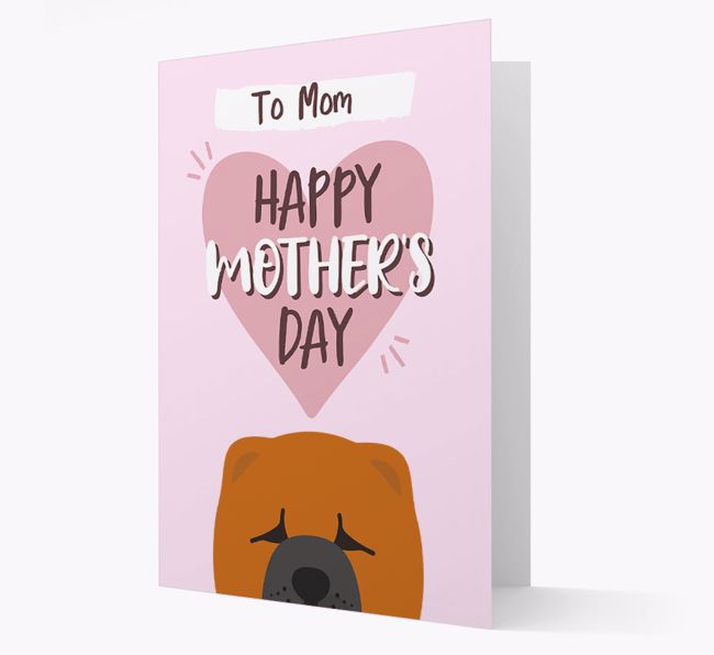 'Happy Mother's Day' - Personalized {breedFullName} Card