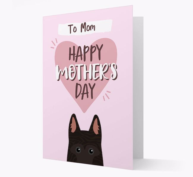 'Happy Mother's Day' - Personalized {breedFullName} Card