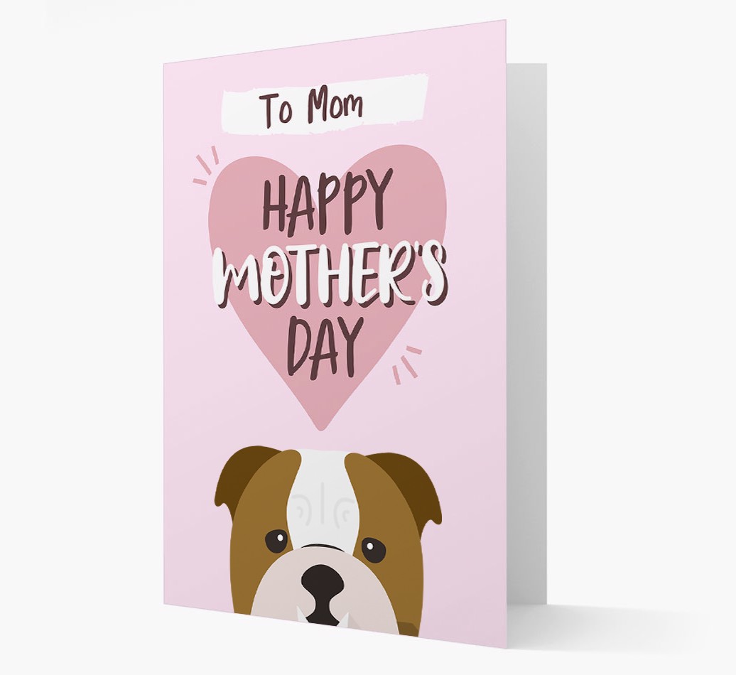 'Happy Mother's Day' - Personalized {breedFullName} Card