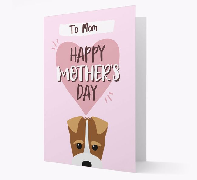 'Happy Mother's Day' - Personalized {breedFullName} Card