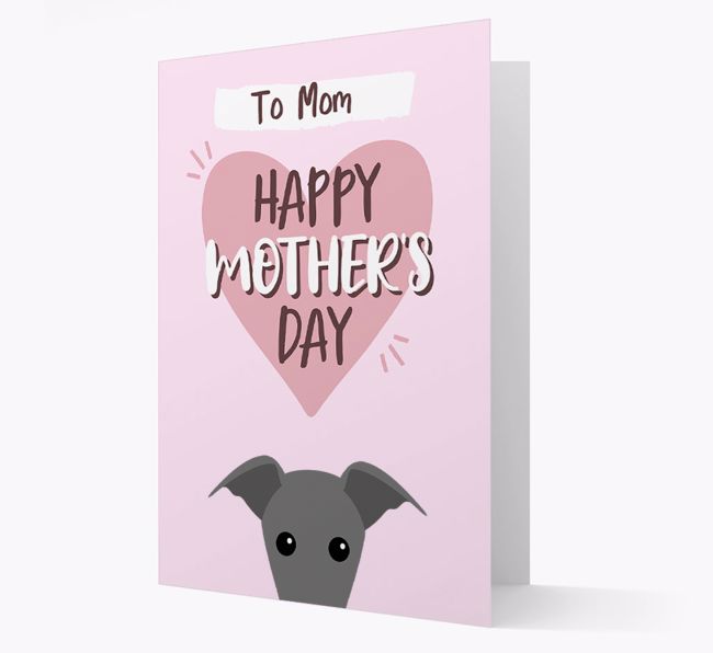 'Happy Mother's Day' - Personalized {breedFullName} Card