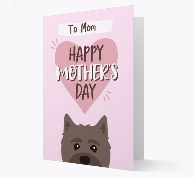 'Happy Mother's Day' - Personalized {breedFullName} Card