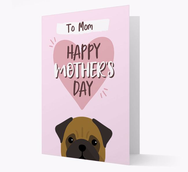 'Happy Mother's Day' - Personalized {breedFullName} Card