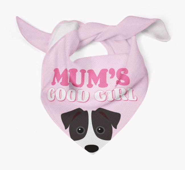 'Mum's Good Girl' - Personalised {breedFullName} Bandana