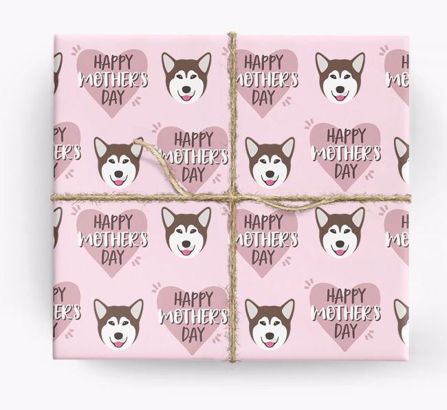 'Happy Mother's Day' - Personalized {breedFullName} Wrapping Paper