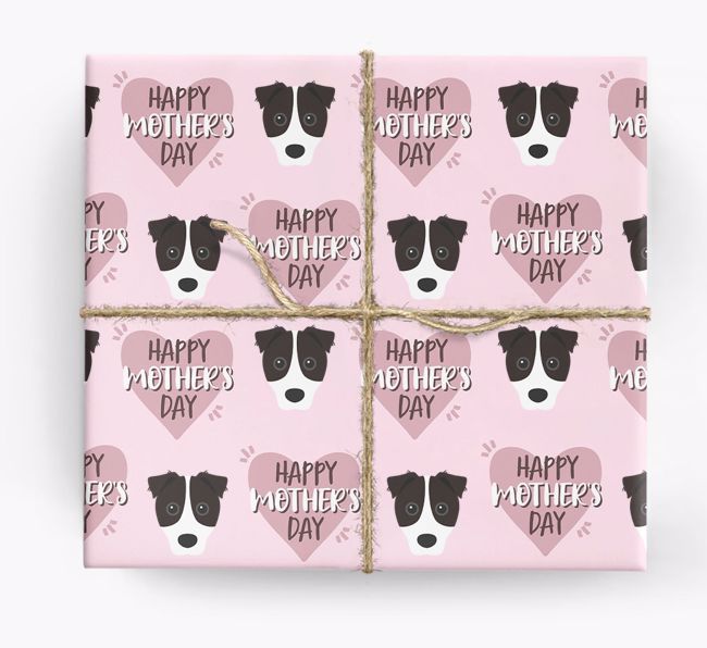 'Happy Mother's Day' - Personalised {breedFullName} Wrapping Paper