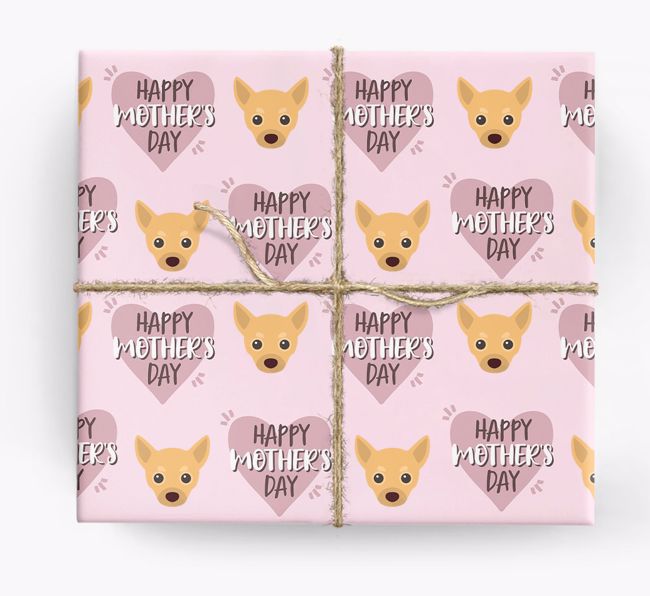 'Happy Mother's Day' - Personalized {breedFullName} Wrapping Paper