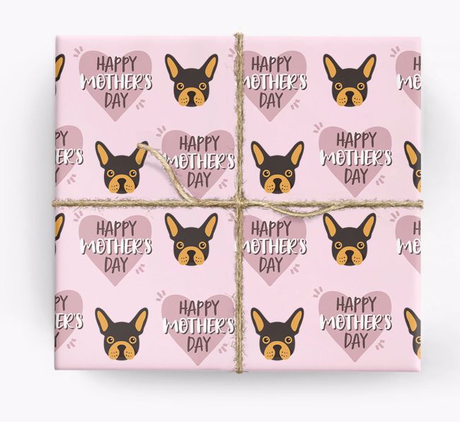 'Happy Mother's Day' - Personalized {breedFullName} Wrapping Paper