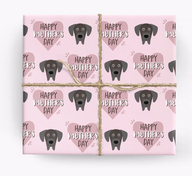 'Happy Mother's Day' - Personalized {breedFullName} Wrapping Paper