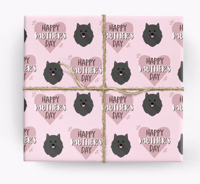 'Happy Mother's Day' - Personalised {breedFullName} Wrapping Paper