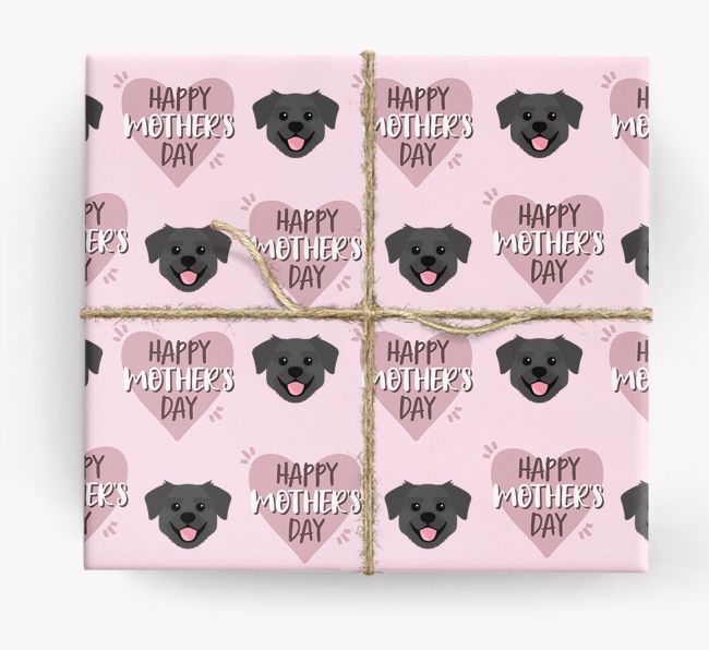 'Happy Mother's Day' - Personalised {breedFullName} Wrapping Paper