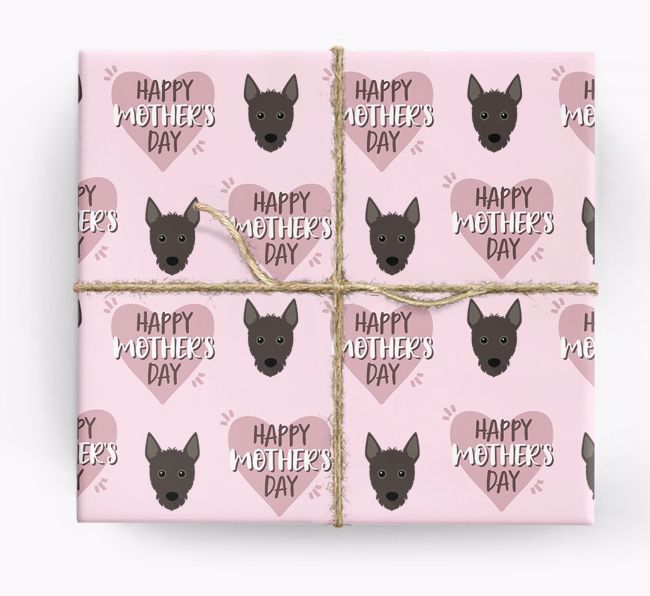 'Happy Mother's Day' - Personalised {breedFullName} Wrapping Paper