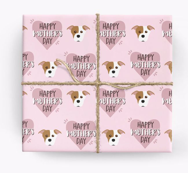 'Happy Mother's Day' - Personalized {breedFullName} Wrapping Paper
