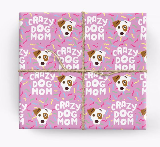 Birthday Confetti: Personalized Dog Wrapping Paper