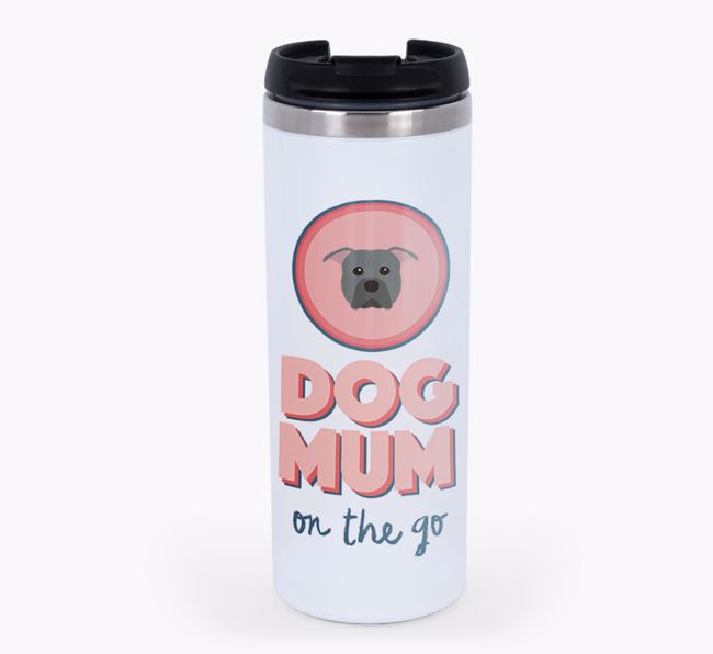 'On The Go' - Personalised {breedFullName} Travel Mug