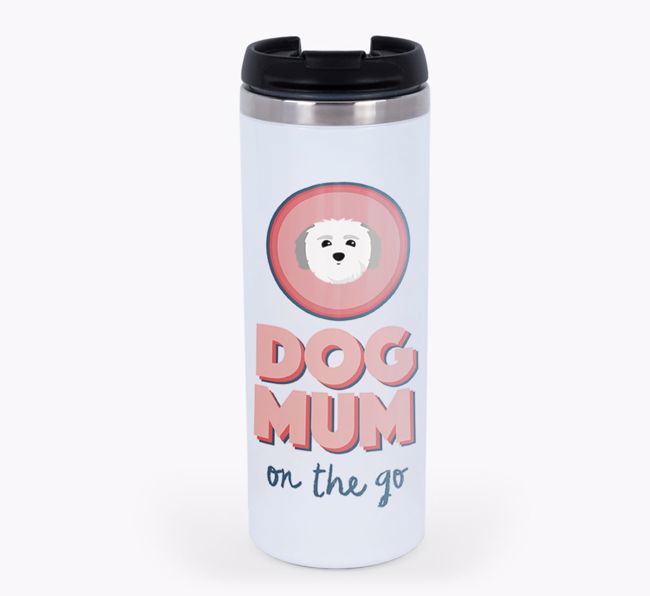 'On The Go' - Personalised {breedFullName} Travel Mug