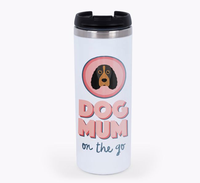 'On The Go' - Personalised {breedFullName} Travel Mug