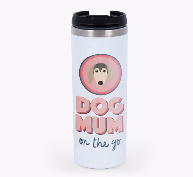 'On The Go' - Personalised {breedFullName} Travel Mug