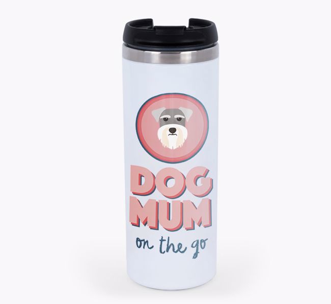 'On The Go' - Personalised {breedFullName} Travel Mug