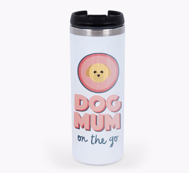 'On The Go' - Personalised {breedFullName} Travel Mug