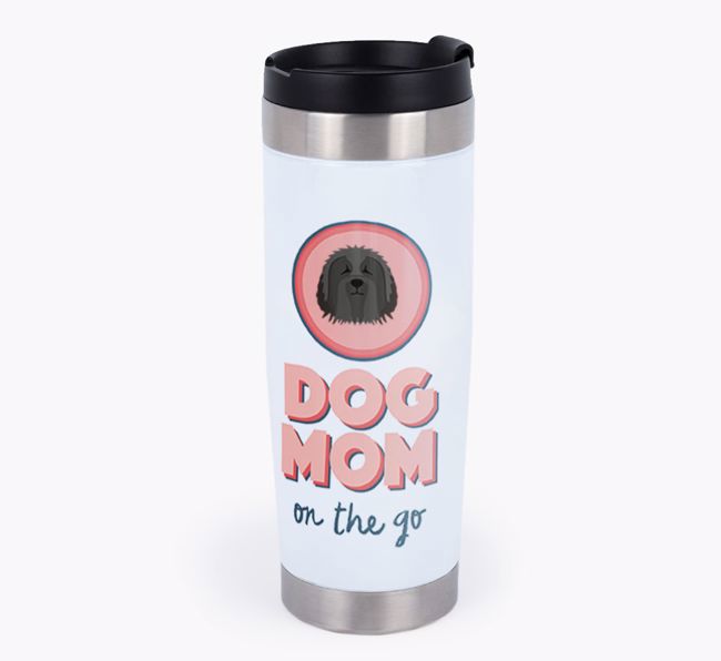 'On The Go' - Personalized {breedFullName} Travel Mug