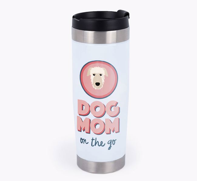 'On The Go' - Personalized {breedFullName} Travel Mug