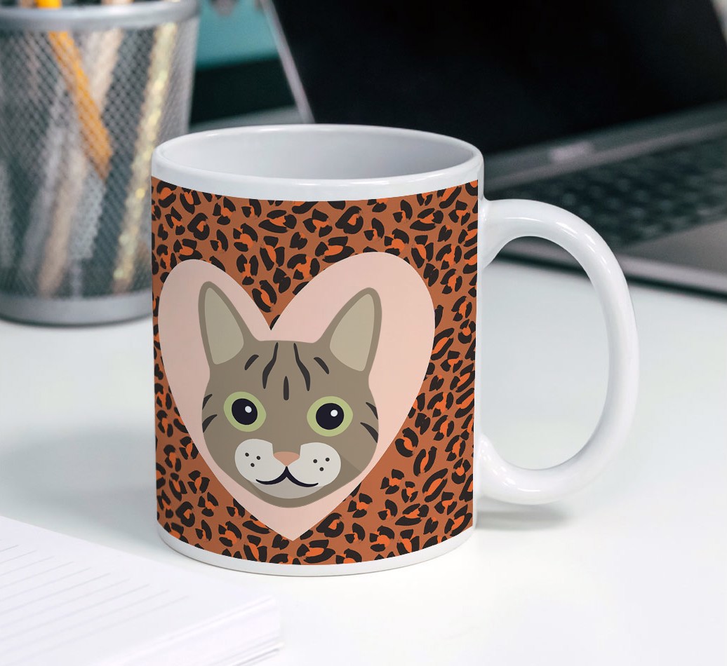 'No.1 Cat Mum' - Personalised {breedCommonName} Mug