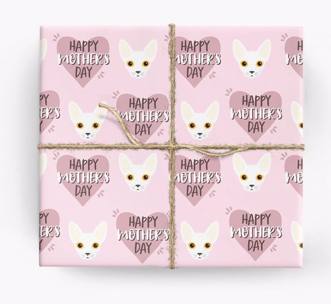 'Happy Mother's Day' - Personalised {breedCommonName} Wrapping Paper