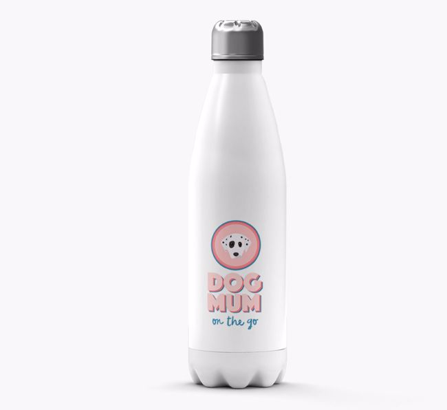 Dog Mum On The Go: Personalised {breedFullName} Water Bottle