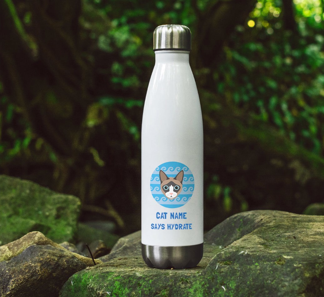 '{dogsName} Says Hydrate' - Personalized {breedFullName} Water Bottle