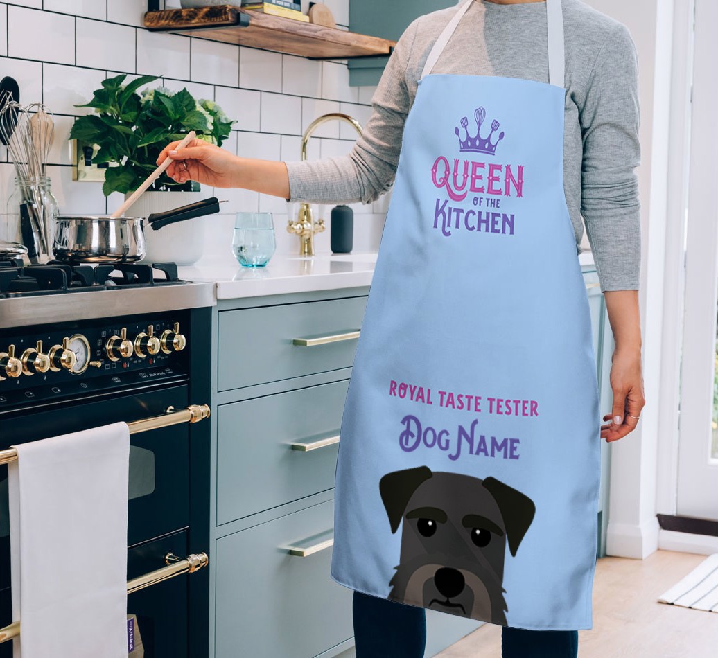 Queen of the Kitchen: Personalized {breedFullName} Apron