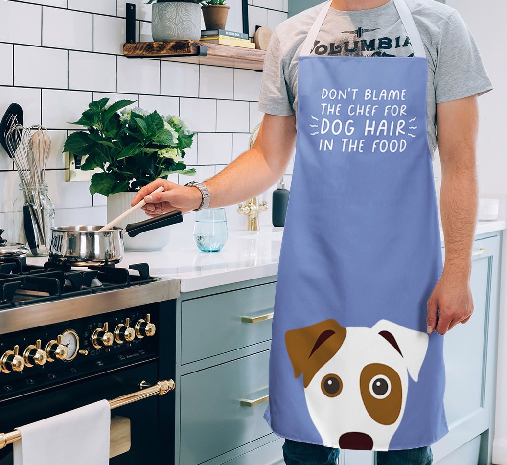'Don't Blame the Chef' - Personalized {breedFullName} Apron