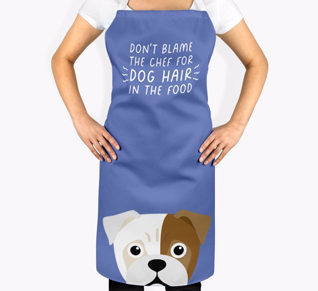 Don't Blame the Chef: Personalized {breedFullName} Apron