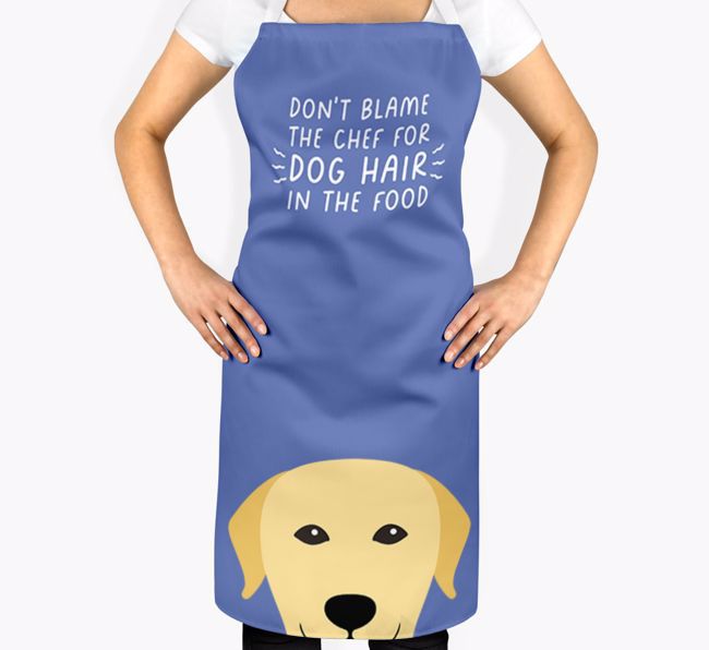 Don't Blame the Chef: Personalized {breedFullName} Apron