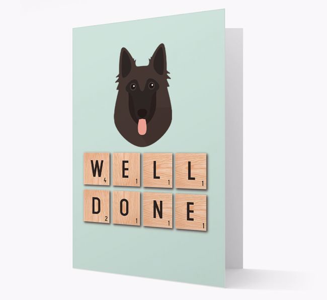 'Well Done' {breedFullName} Card