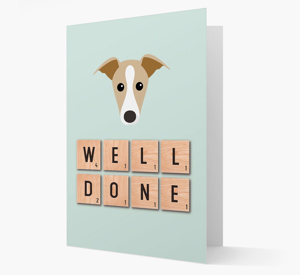 'Well Done' - Personalized {breedFullName} Card Front